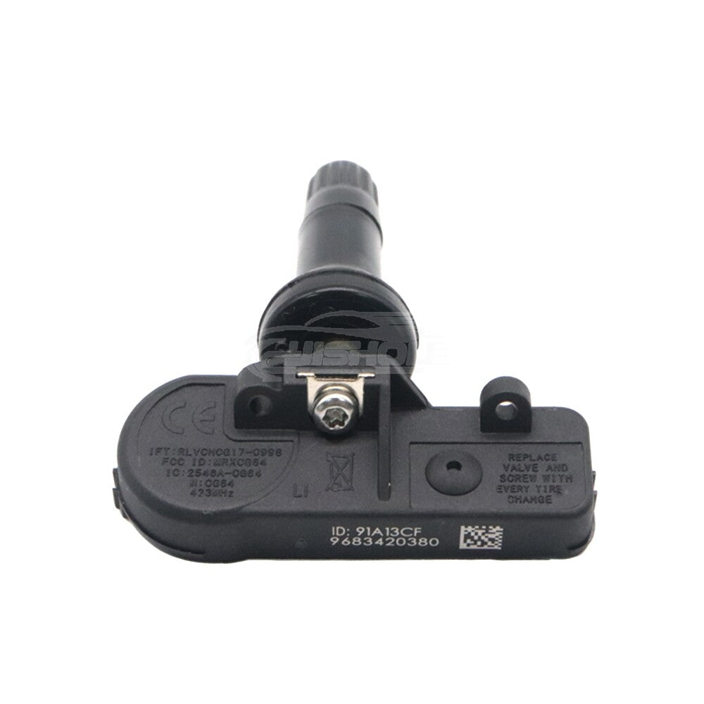 4-piece new TPMS tire pressure sensor for Peugeot 308 and for Citro?n C4 (433MHz, 9683420380).