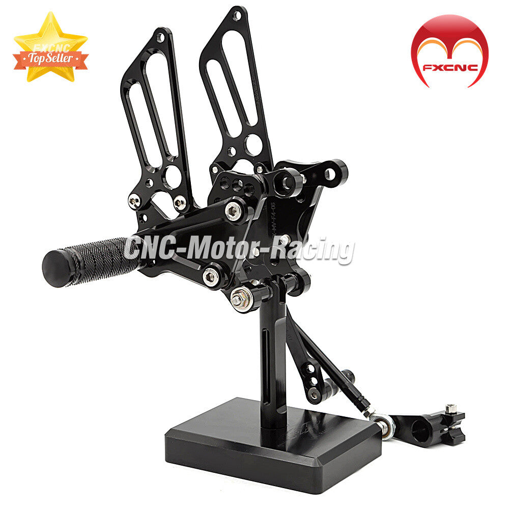 Adjustable gear feet for CNC motorcycles suitable for MV Agusta F4/F4 1000 (1998-2009)