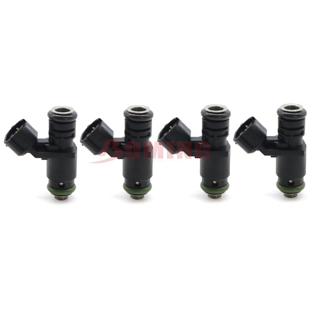 4 new fuel injectors, 03E906031C, for Volkswagen for Skoda 1.2L seats (2010 model, 03E-906-031).