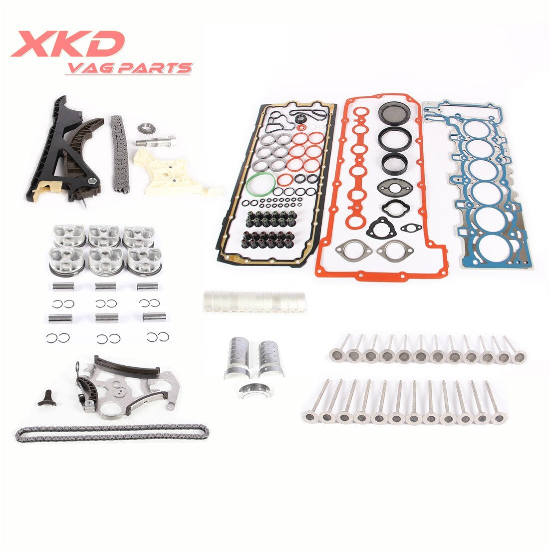 2.5L Engine Overhaul and Rebuild Kit ¦Õ 20 mm Fits for BMW 325i 525i X3 Z4 N52