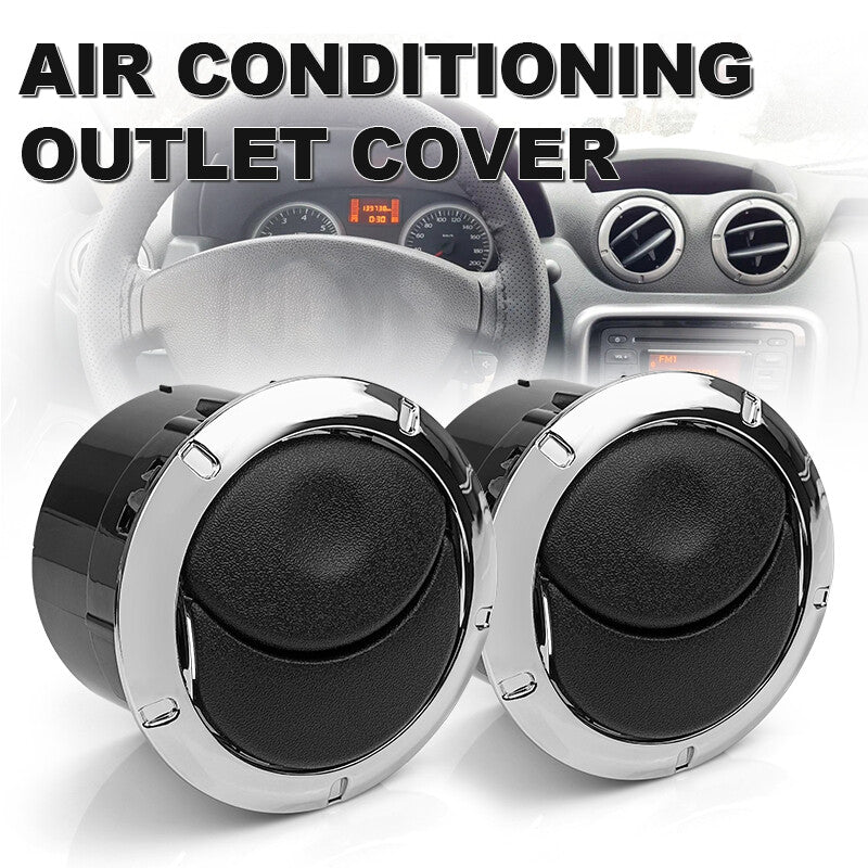 2 X Car Air Outlet Heater Grille Steering Cover for Dacia Logan MK1 2004-2011