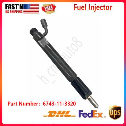 6743-11-3320 Fuel Injector Nozzle FITS for KOMATSU PC300-7 PC350-7 PC360-7 6D114