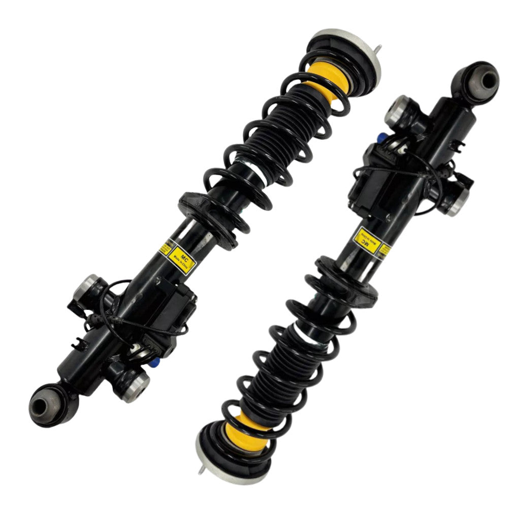 A pair of front L+R strut assemblies with electric fit for Audi Q5 SQ5 2.0L 2009-17