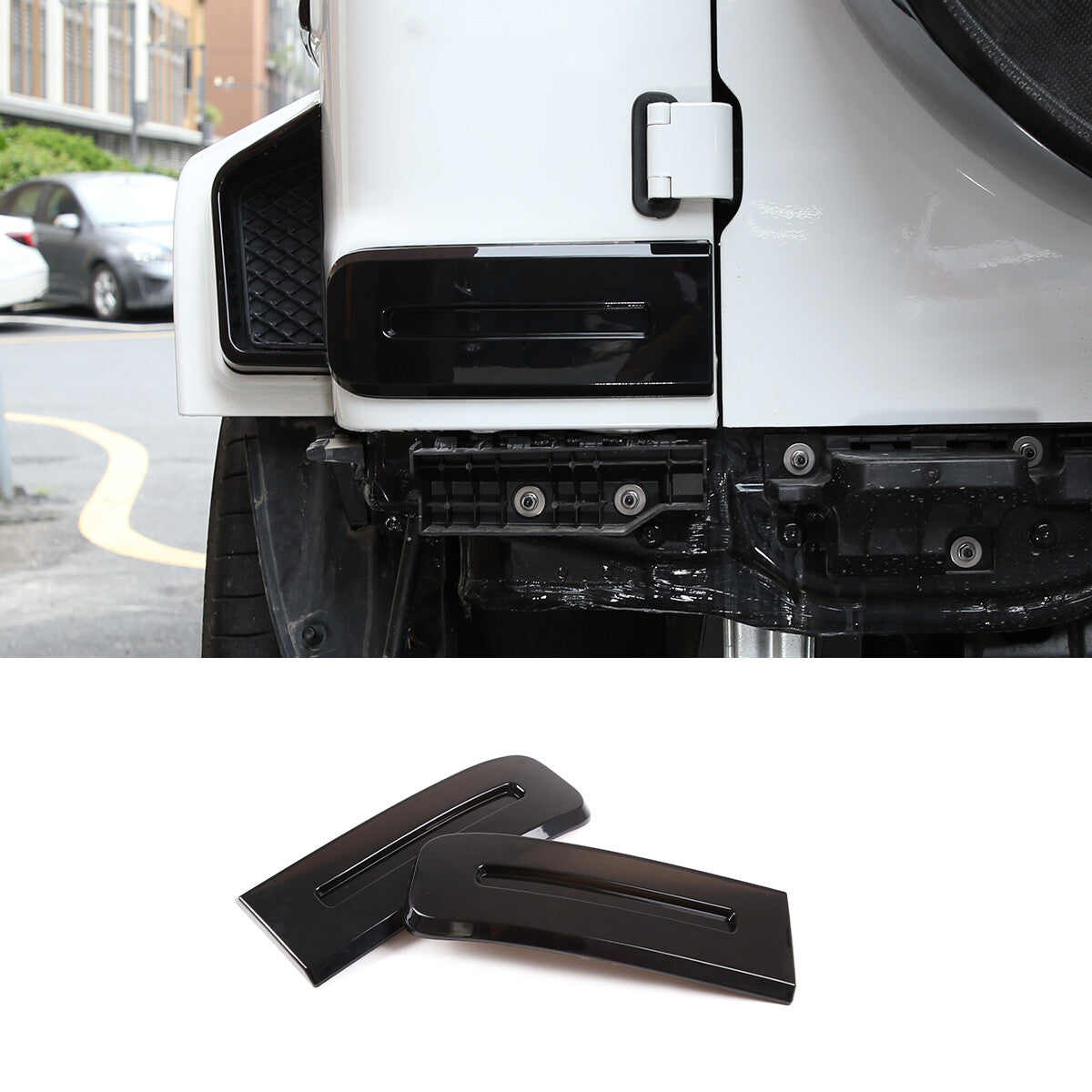 ABS carbon fiber center gearbox panel cover trim for BMW X3 X4 2022+