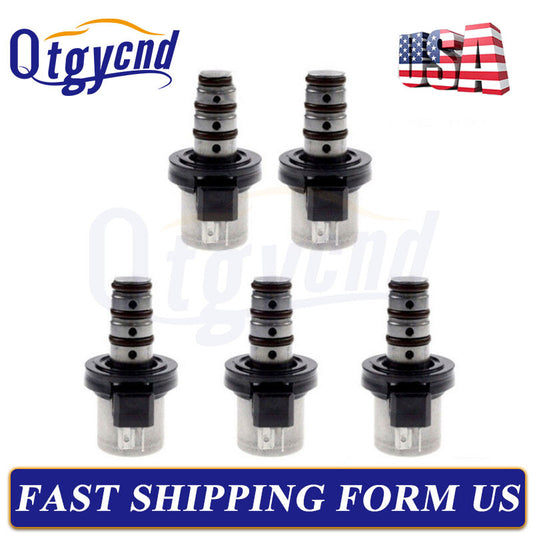 5PCS Transmission Shift Solenoid for Mitsubishi F5A51 V4A51 R4A51 F4A41 MD758981