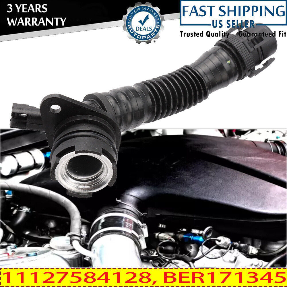 American crankcase ventilation hose valve cover 11127584128, suitable for BMW E82, E88, F10, F12, new.