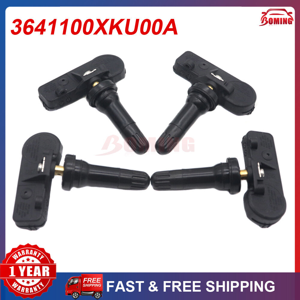 4x NEW TPMS Tire Pressure Sensor 3641100XKU00A For Great Wall for Haval 433MHz