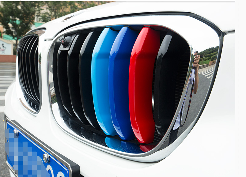for BMW X3 G01 2018 2019 2020 2021 3-Color Front Central Grille Mesh Cover Trims