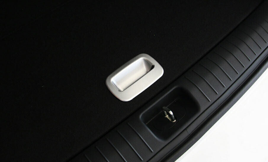 Tailgate Trunk Handle Frame Cover Trim Fit for Kia Sportage 2017-20 Matte Silver