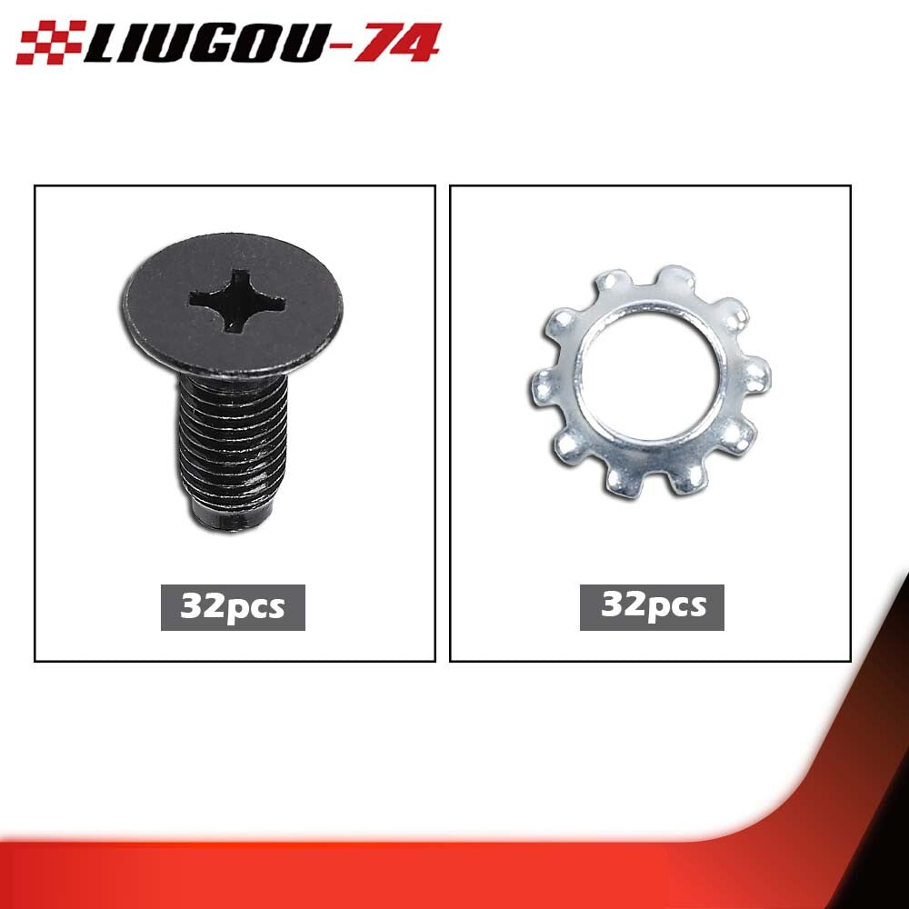Fits 32-piece Hinge Screw Door Kit for 1948, 1949, 1950, and 1951 for Ford Pickup Trucks.