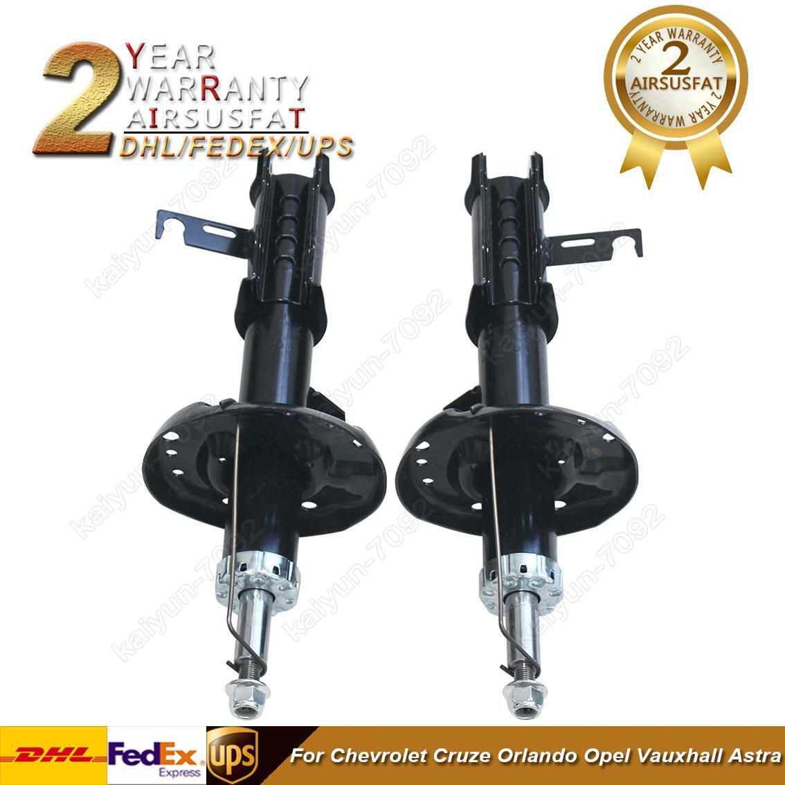 2x Front Left Right Shock Struts for Chevrolet for Cruze Orlando for Opel for Vauxhall Astra