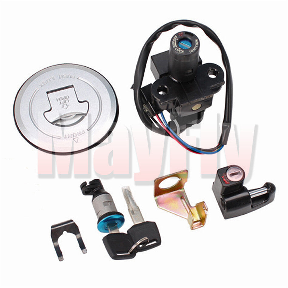 Ignition Switch Lock Fit for Honda CBR250R 2011-2013 2012 Fuel Gas Cap Key Set
