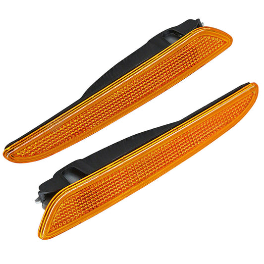 Pair Front Side Marker Lights Turn Signal Lamps Fits 2007-09 for Benz W211 E320 E350