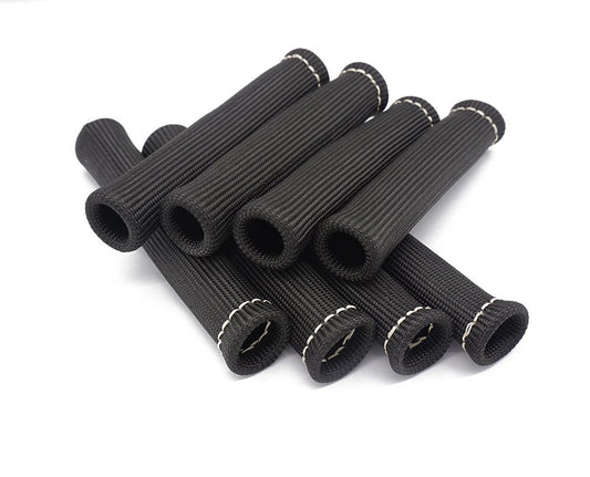 8-Piece Spark Plug Wiring Starting Heat Insulation Protective Cover for SBC BBC 350 454