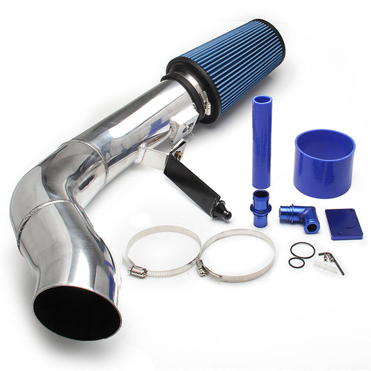1set Oiled Cold Air Intake Kit For F250 6.0L V8 Diesel 2003-2007 CNC