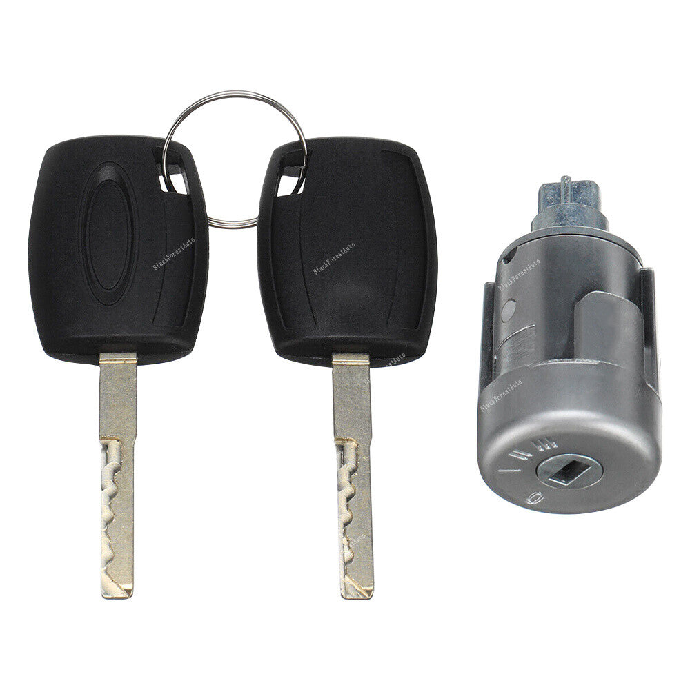 2 Keys + Ignition Barrel Switch for Ford Transit MK8 2014-19 Transit Tourneo