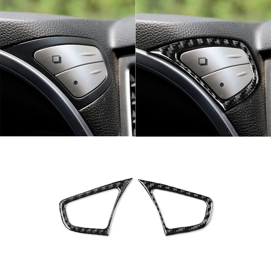 Interior Dashboard Button Cover Carbon Fiber Trim For FX35 FX50 09-13 QX70 14-17