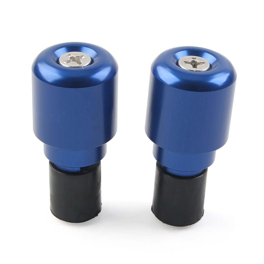 Handlebar Grips Bar End Slider Cap Motorcycle for HONDA CBR1000RR Blue ne