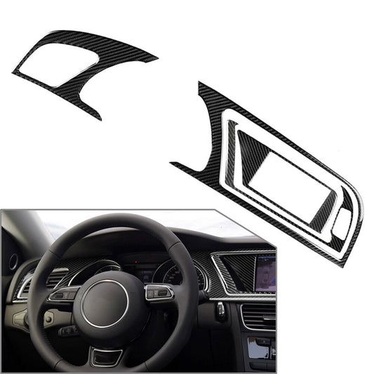 4x Interior Instrument Panel Cluster Meter Dashboard Trim for Audi A5 RS5 S5 LHD