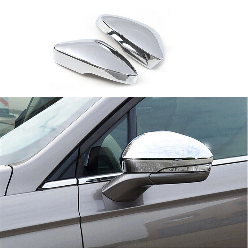 2013-2020 for Ford Mondeo-Fusion Chrome Rear View Side Mirror Cover Trims Decor
