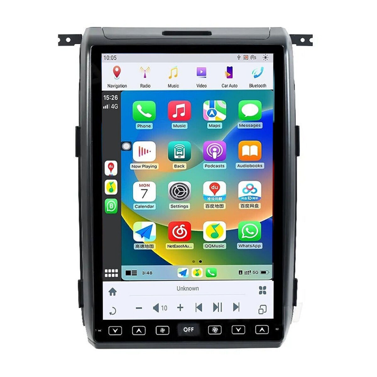 14.4 Android for Tesla Vertical Screen GPS Navi Radio 128G for Ford F-150 2009-2014