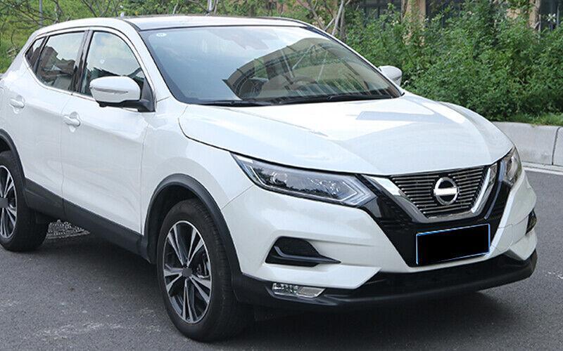 Fit for Nissan Rogue Sport 2017-2021 Chrome Front Center Mesh Grille Grill Cover