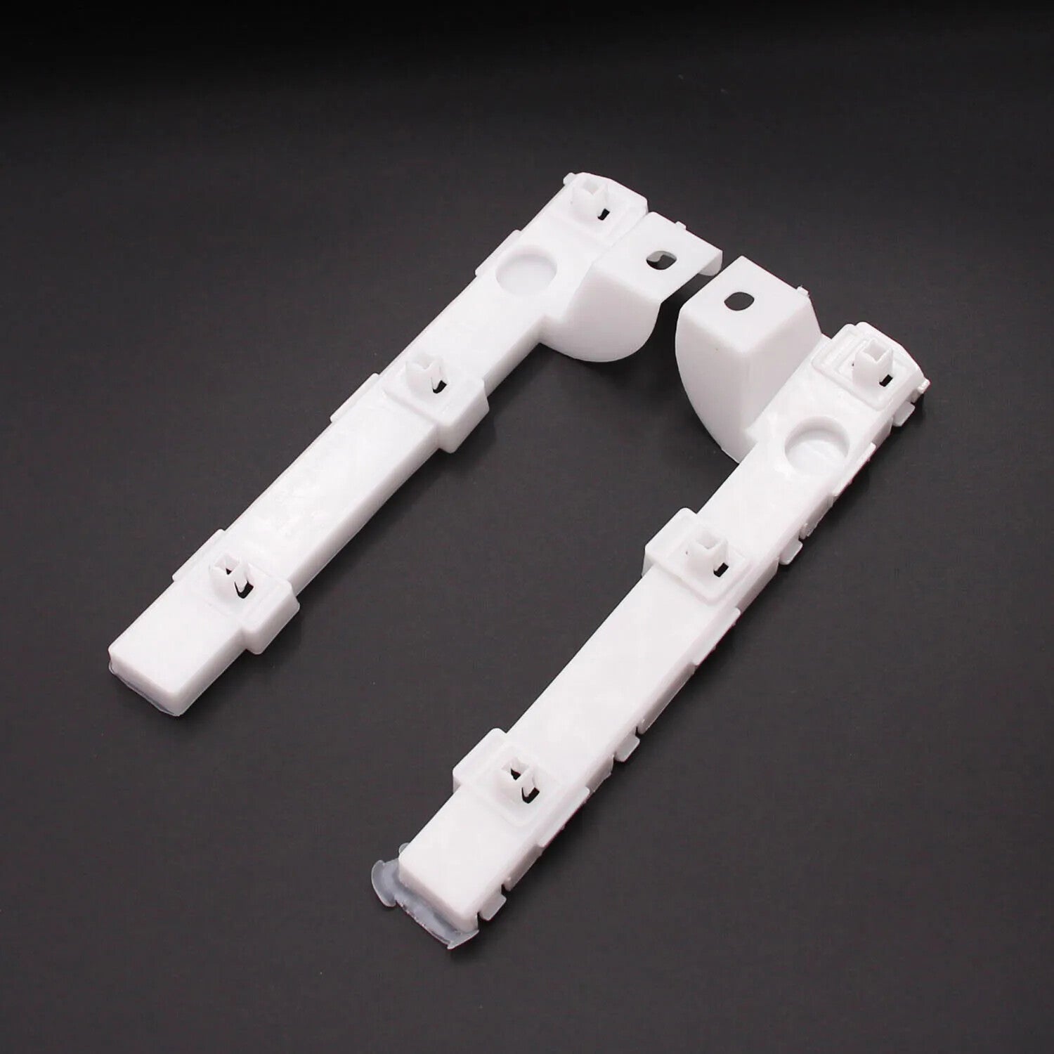for Mitsubishi Lancer 08-17 Front Left Right Side Bumper Bracket Pair 6400A404