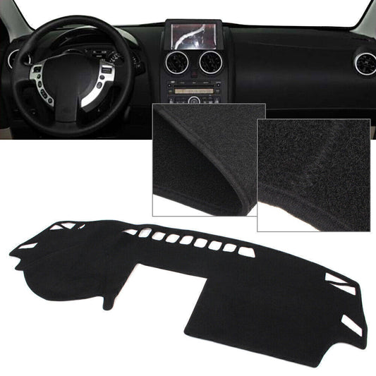 Dashmat Dash Cover Dashboard Mat for Nissan Rogue Qashqai 2006-2013 Black Car