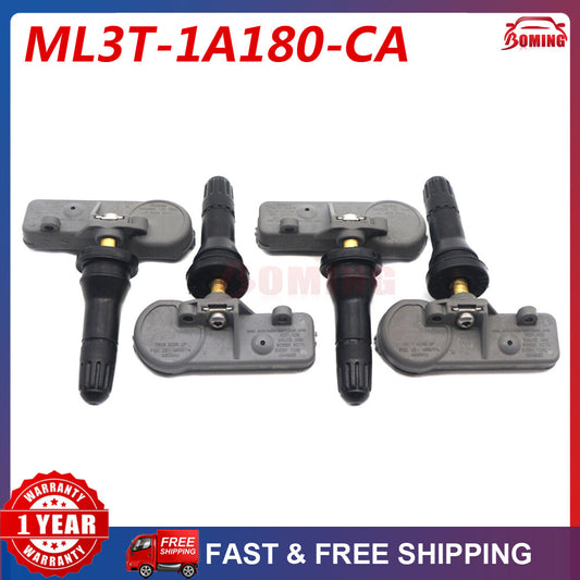 4x New Tire Pressure TPMS Sensor Fits for Lincoln for Navigator for Ford F150 433MHz