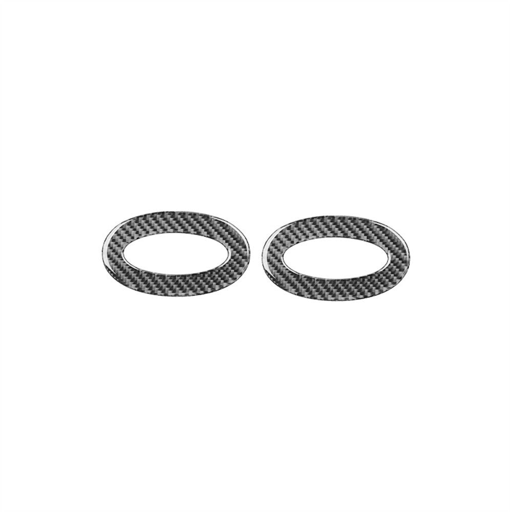 Carbon Fiber Turning Light Decorative Cover Trim for Toyota for Corolla 2007-2013