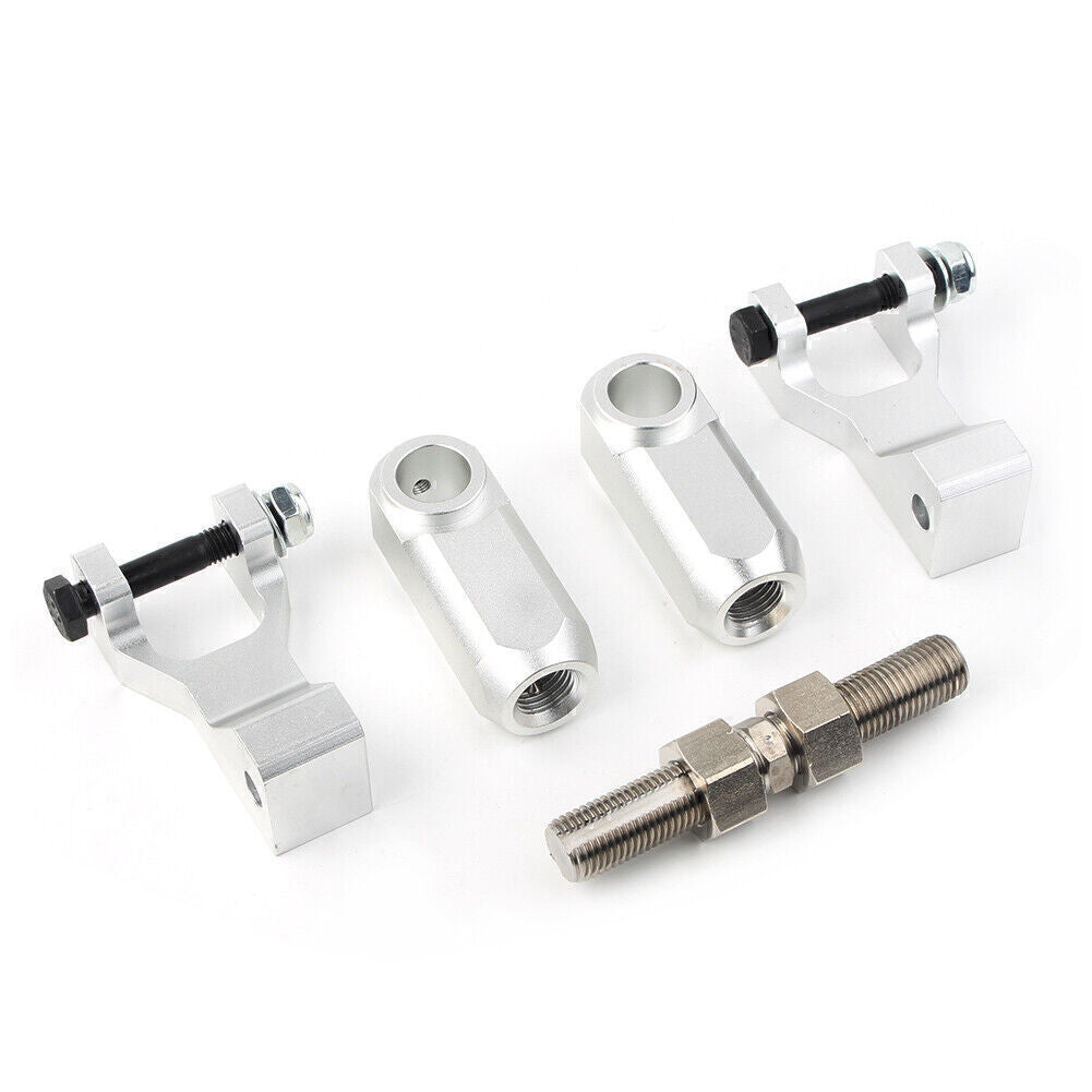 Front  Rear Lowering Kit Adjustable Fit for Yamaha 700 350 660 700R Silver