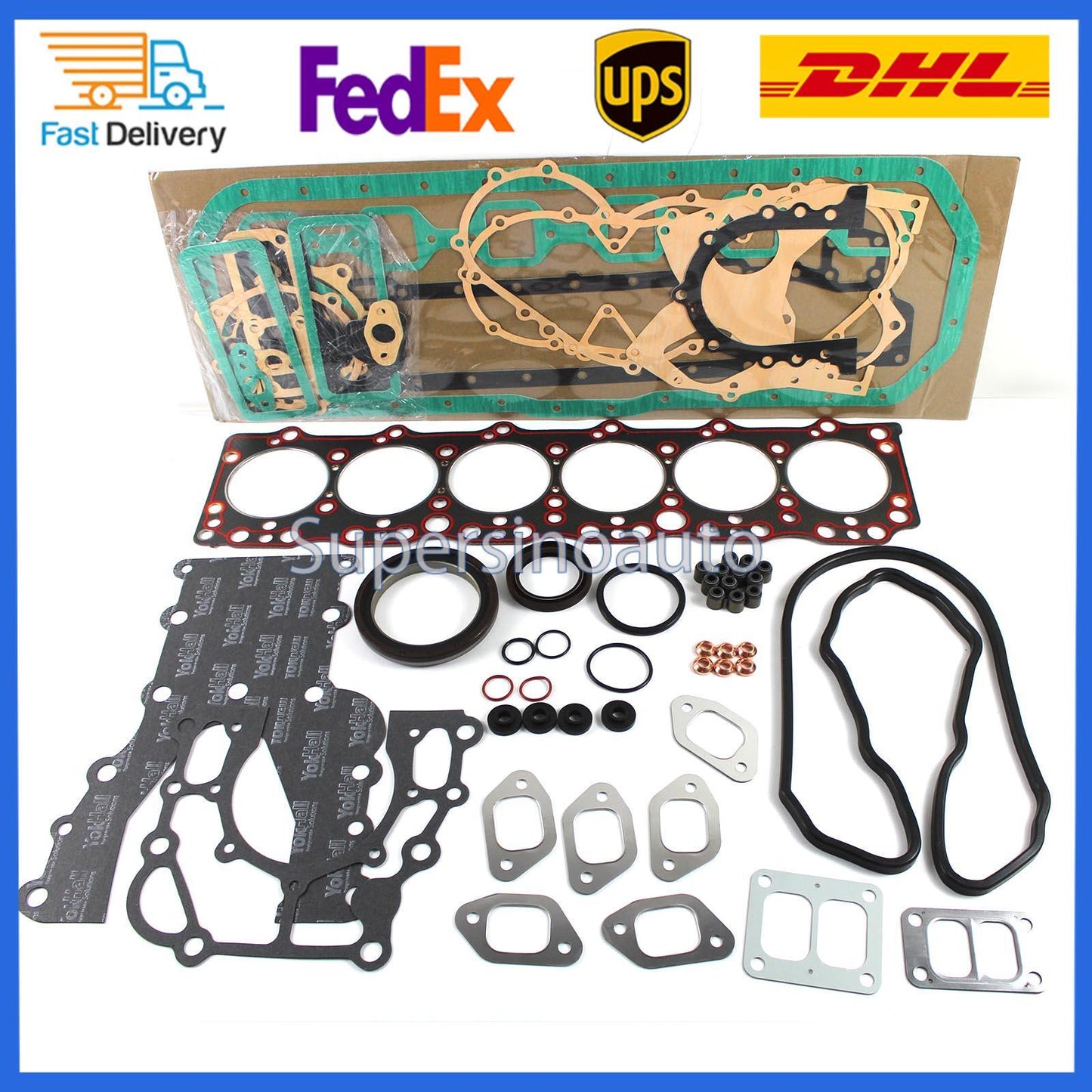 DT58 DB58T DB58TIS Engine Overhaul Rebuild Kit For SOLAR 225LC 130 Doosan