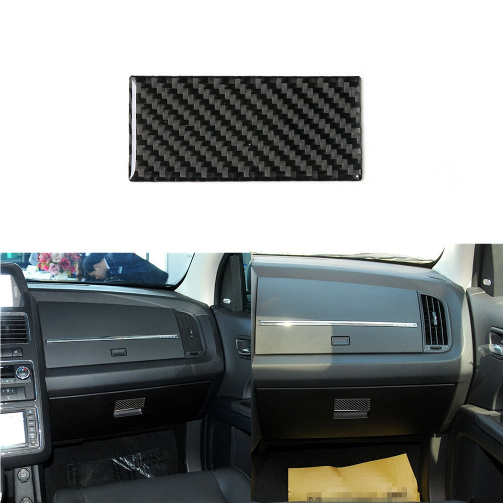 Carbon Fiber Interior Glove Box Handle Cover Trim for Dodge Journey 2009-2010