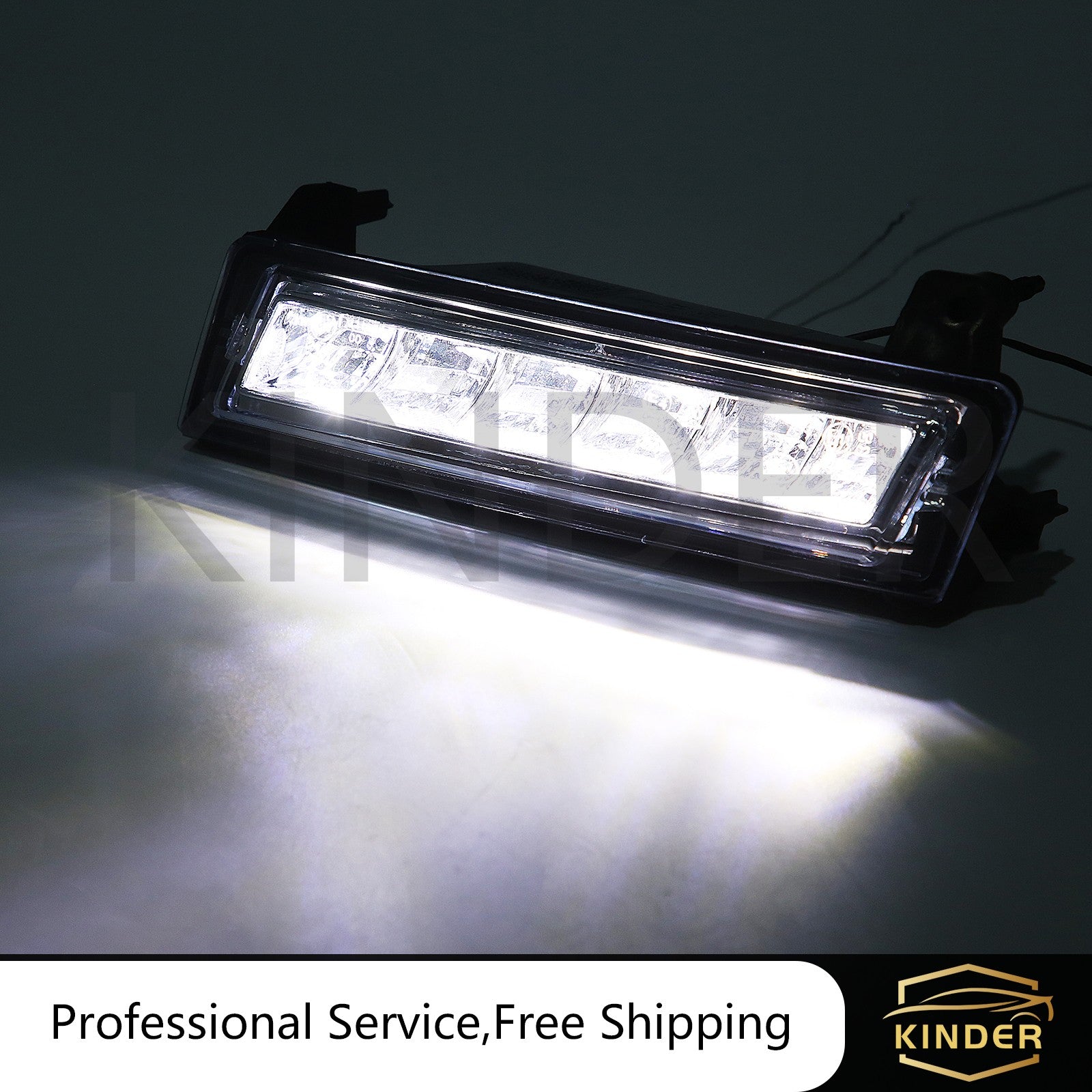 Fit For 2010-2012 for Mercedes-Benz ML350 Daytime Running Lights Left Right Side