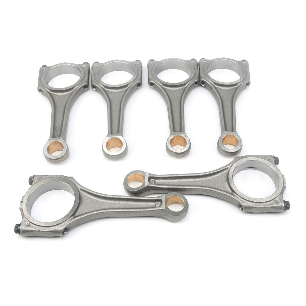 6 Con Rod Connecting Rods for Audi for VW Touareg A4 A6 A7 Q5 Q7 3.0 TFSI 10-18