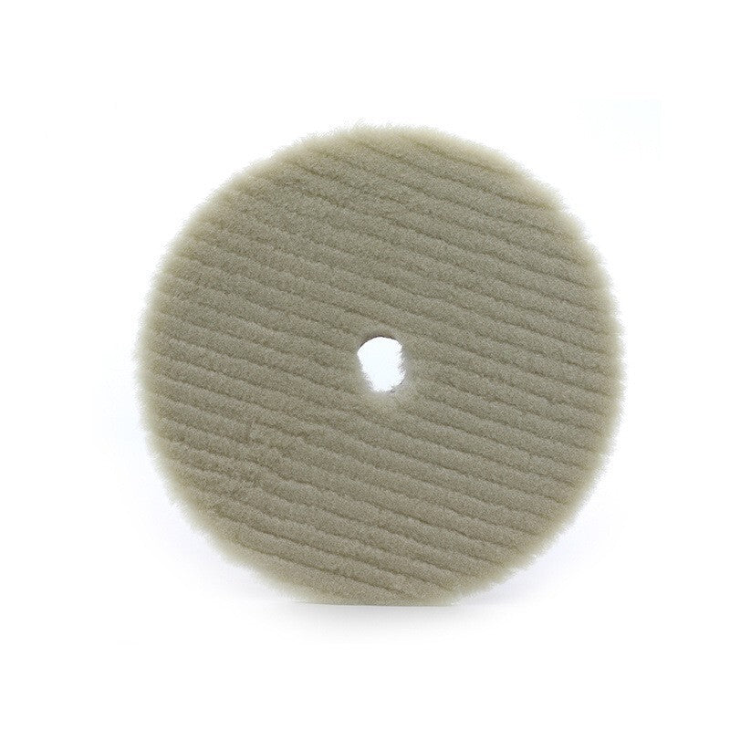 5-inch Wool Polishing Pad, Premium Wool Cutting Pad with Hook and Loop