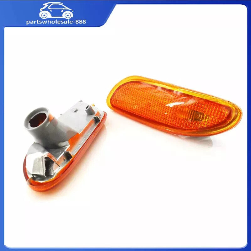 1 Piar Smoked LED Side Light Amber For 2001-07 for Mercedes W203 C230 C240 C280 C320