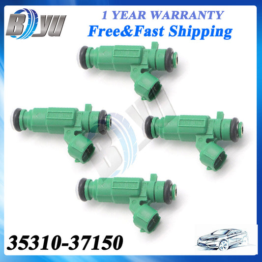 4pcs 35310-37150 Fuel Injectors Fits for Hyundai Santa Fe 2.7L 3.5L V6 2001-2006