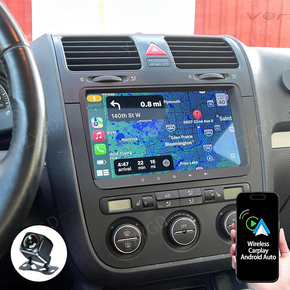 for Volkswagen for Golf MK5 2003-2009 Android Carplay Car Stereo Radio Screen GPS FM