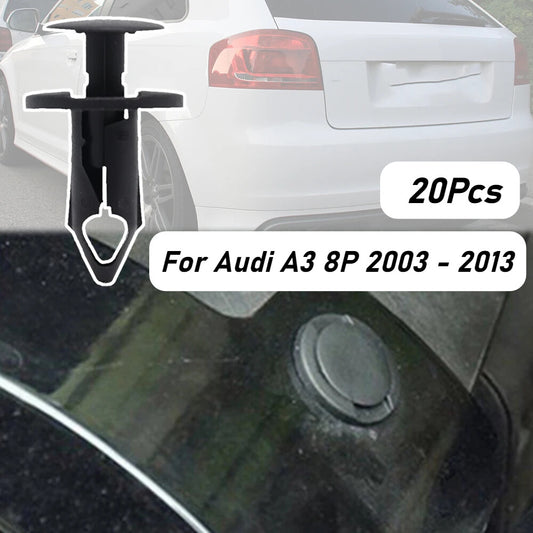 20Pcs for Audi A3 8P Front Wheel Arch Lining  Mudguard Clips 2003-13 8E0825267