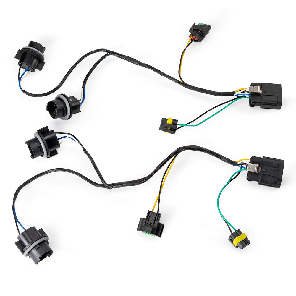 2X Headlight Wiring Harness 25962806 For 07-13 for Chevrolet Silverado 1500 2500 HD