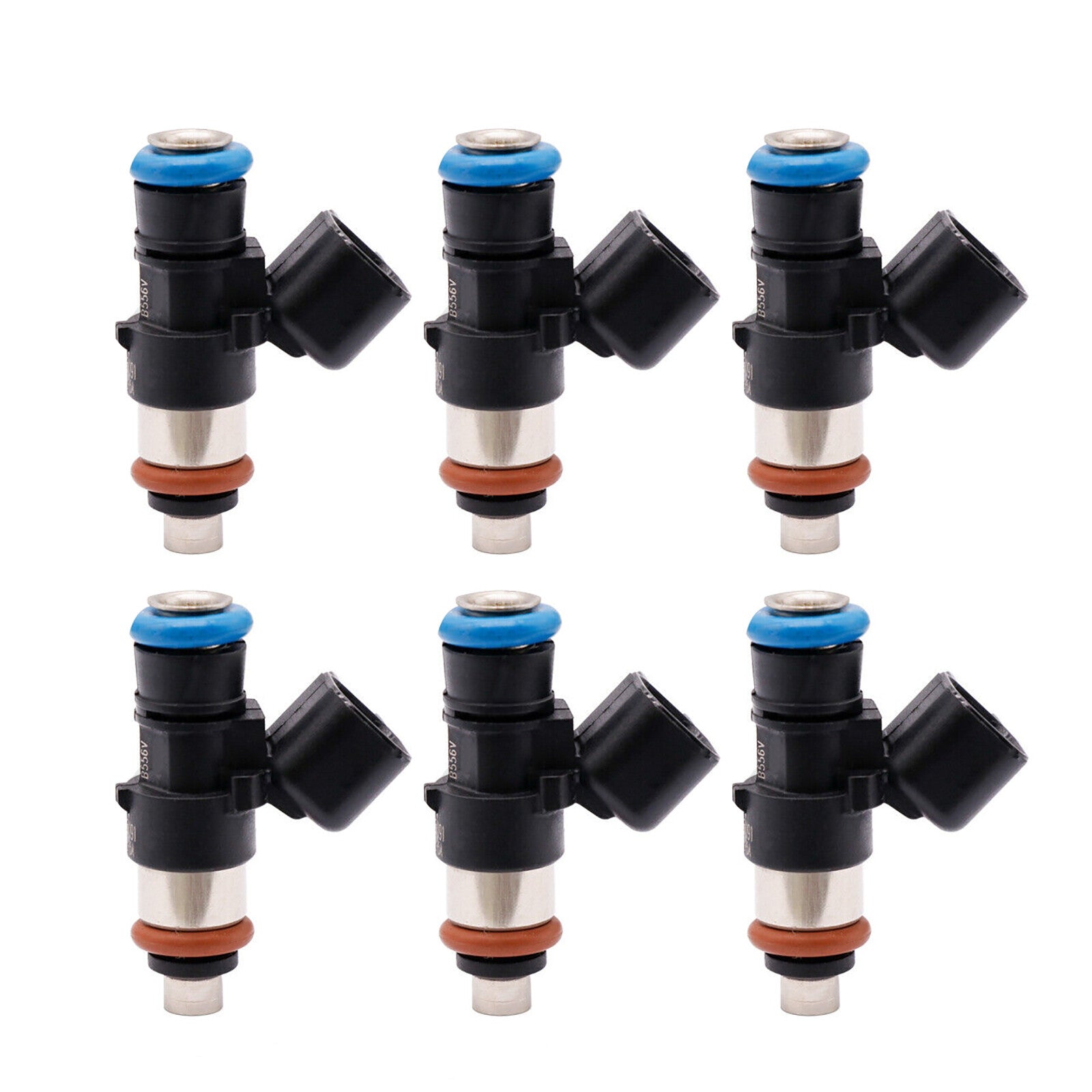 Kit(6) Fuel Injectors 0280158191 for Ford 2011-2017 3.5 / 3.7L