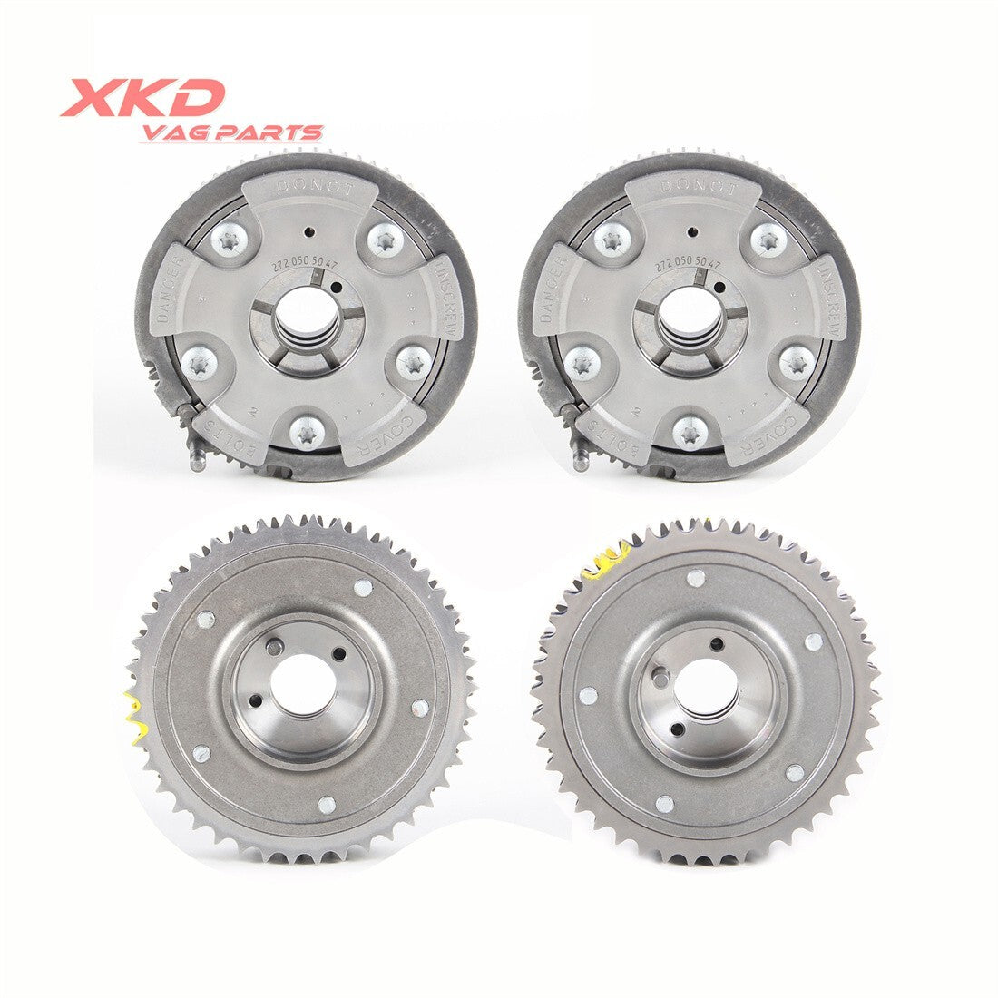 Intake and exhaust camshaft adjuster kit for Mercedes-Benz W203 W221 M272 M273