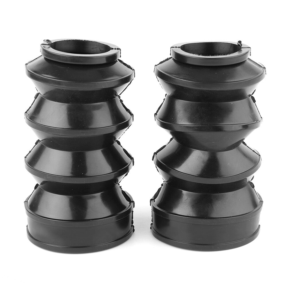 Front Fork Cover Gaiters Boots Rubber Fit for Harley Sportster XL883 XL1200 883