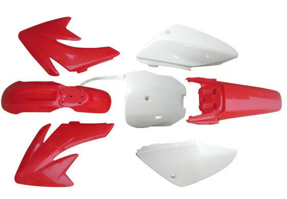 Plastic fairing kit + for seat + fuel tank CRF70 XR70 140CC 150C Thumpstar Pitbike
