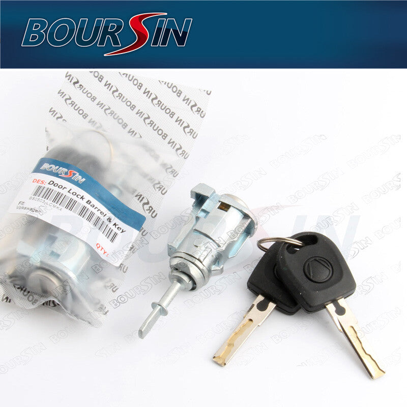 Front Left Door Lock Cylinder Key for VW for Volkswagen for Golf for Jetta Polo MK4 for Bora