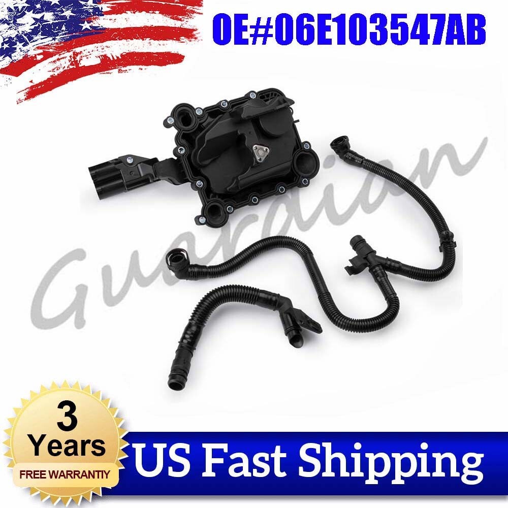 Oil separator PCV valve ventilation trim and hose 06E103547AB suitable for Audi A8L Q5 Q7
