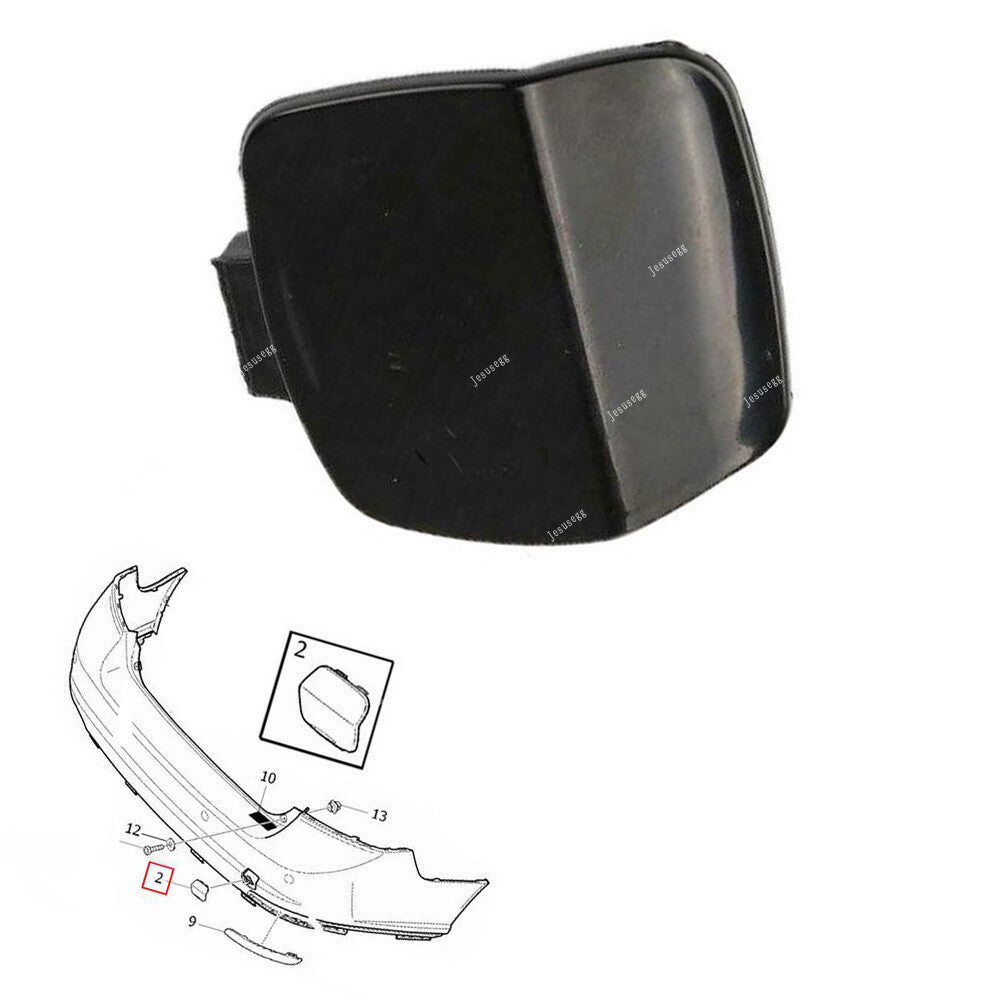 Rear Side Bumper Tow Hook Towing Eye Cover Cap For 2008 2009 2010 2011 for Volvo S40