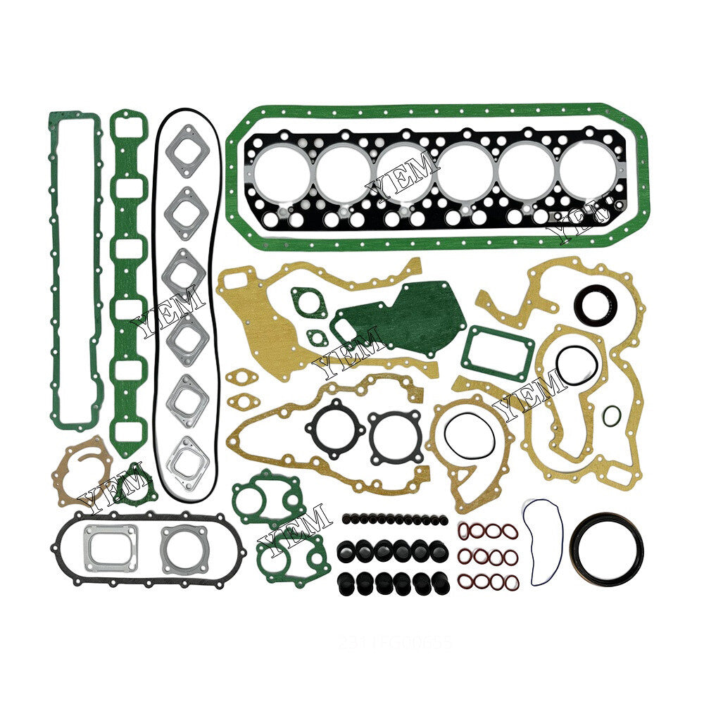 FE6 Full Gasket Kit for Nissan Diesel Engine for Nissan Overhual Gasket Kit