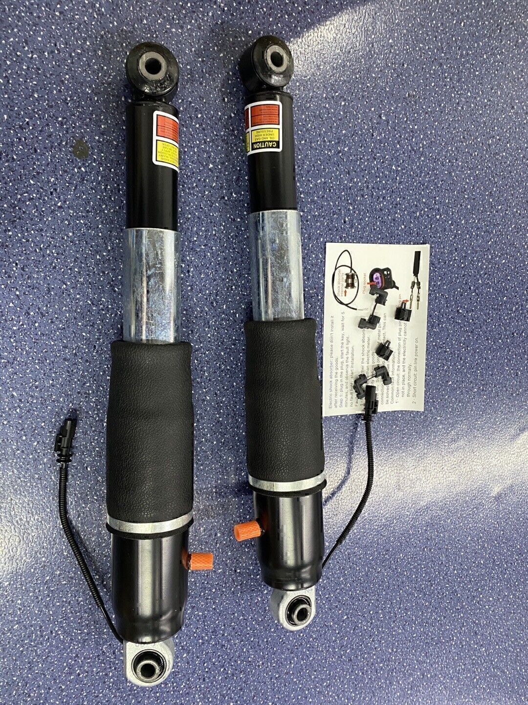 2X REAR Air Shock Absorbers for 2015-2020 for Escalade Suburban Tahoe for Yukon KY